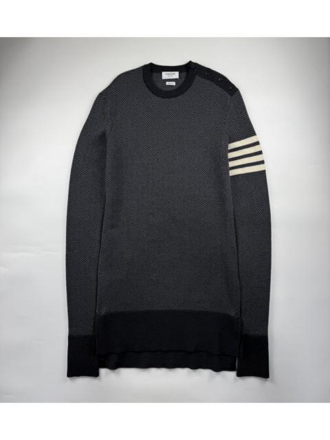 Thom Browne Rare Thom Browne 4-Bar Wool Oversized Sweater