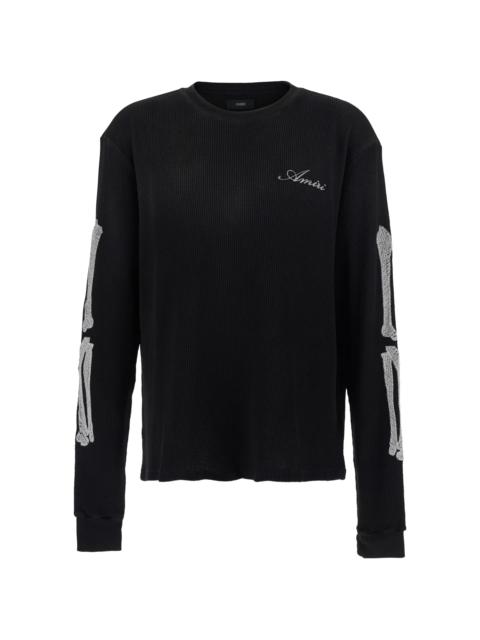 AMIRI Amiri Bones-motif Sweatshirt