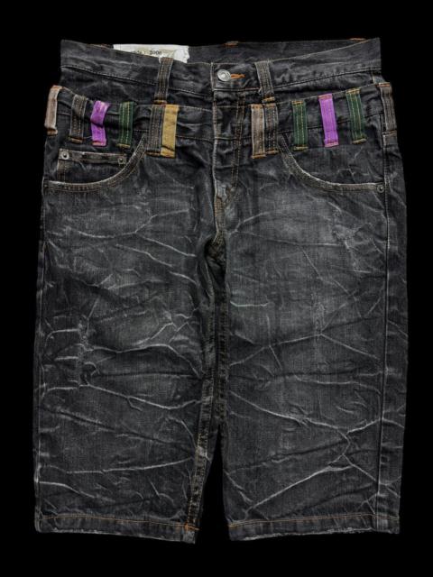 Archival Clothing - 💥Double Waist💥90s Antfui Jeans Faded Whisker Distress Jean