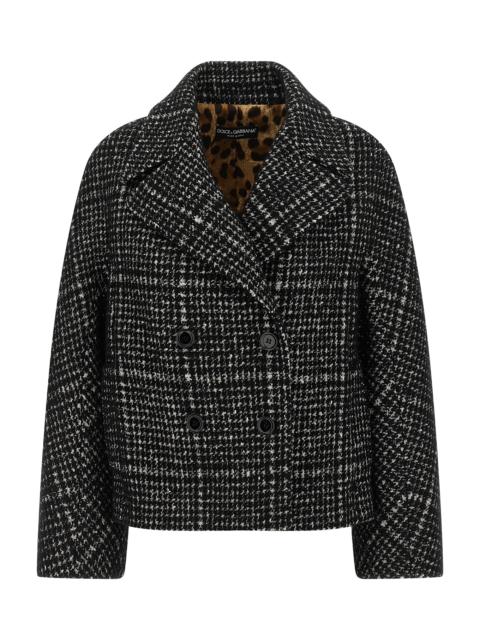 Dolce & Gabbana Houndstooth Coat