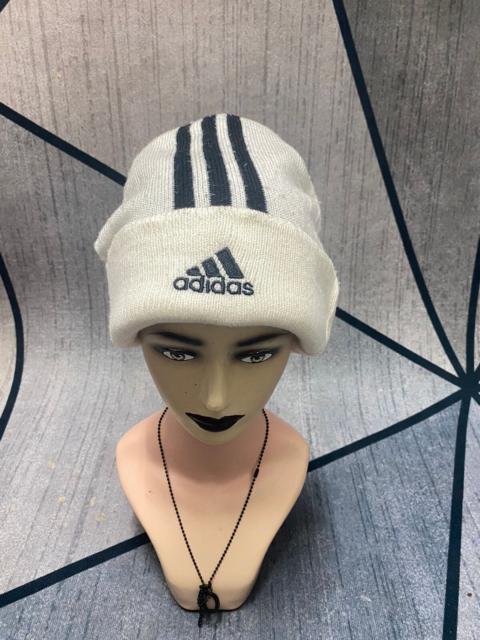 adidas Adidas Stripes Embroidered Logo Beanie Hat