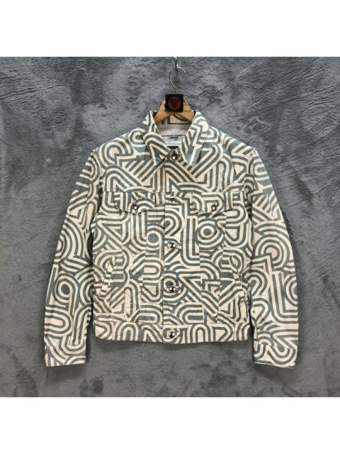 Other Designers Katharine Hamnett London - KH LONDON BLOUSON PRINTED JACKET #6399-64