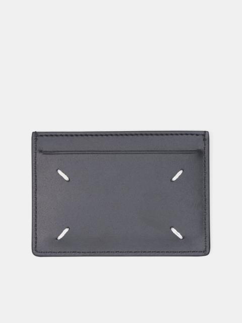 Maison Margiela Black Small Leather Cardholder Wallet