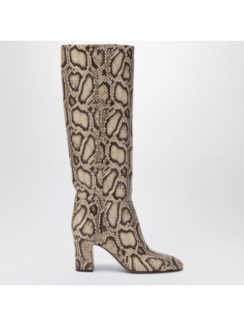 PARIS TEXAS Paris Texas Lavinia Boots In Python-Printed Leather Women