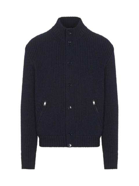 Brioni CHUNKY-KNIT CARDIGAN
