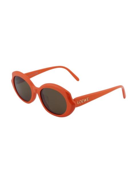 Loewe Loewe Ladies Black Square Sunglasses LW40147F 42E