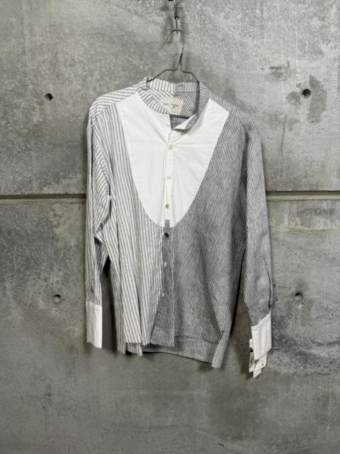 Greg Lauren $1k Greg Lauren Stripe Classic Bib Studio Shirt