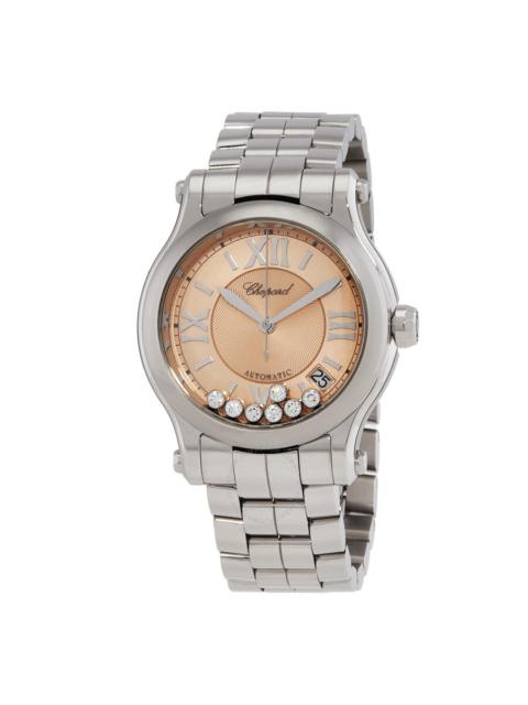 Chopard Chopard Happy Sport Pink Dial Ladies Watch 278559-3025