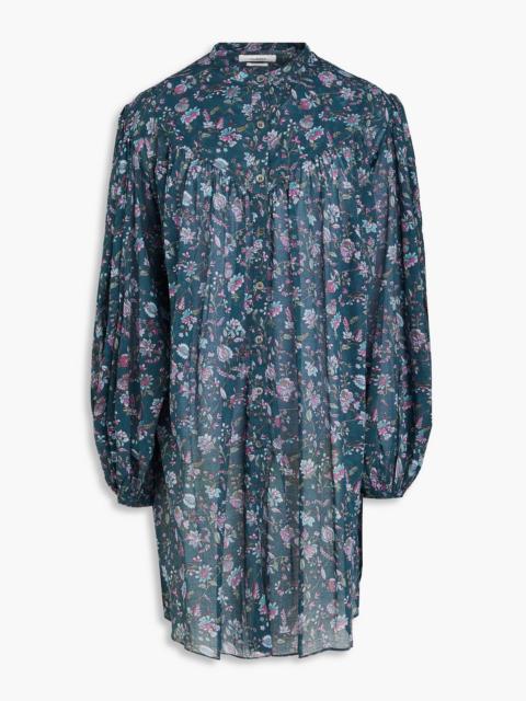 Isabel Marant Étoile Mildi floral-print cotton-mousseline mini shirt dress