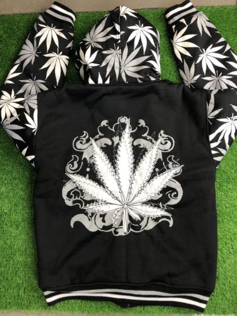 Other Designers Vintage Victorious Marijuana Full Print Cannabis Jacket