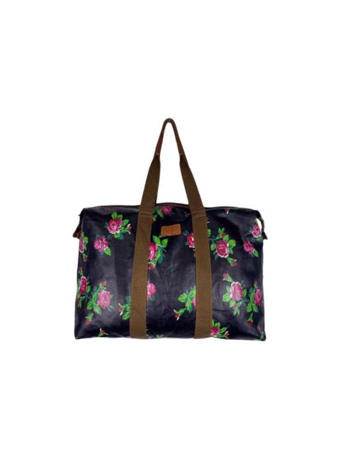 Other Designers Vintage Kenzo Paris Floral Print Travel Bag