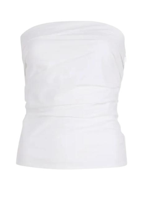 Proenza Schouler Maisy Strapless Top in White