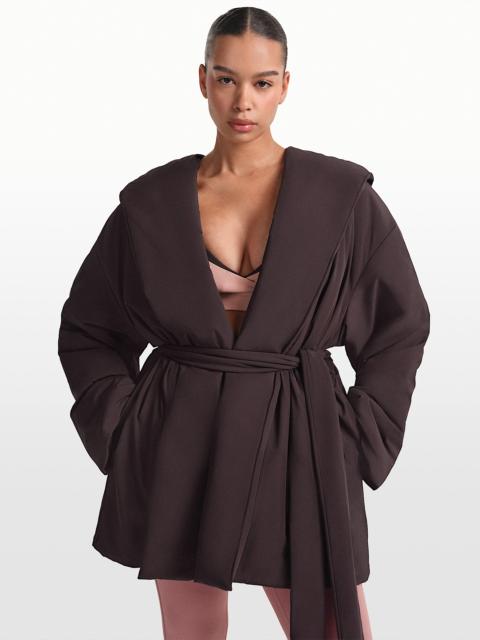 Nike NikeSKIMS Woven Nylon Women's Wrap Coat