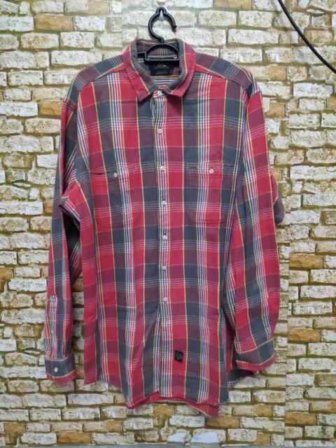 Other Designers RRL Ralph Lauren - 90s RRL POLO RALPH LAUREN FLANNEL SHIRT OVER-SIZED (B672)