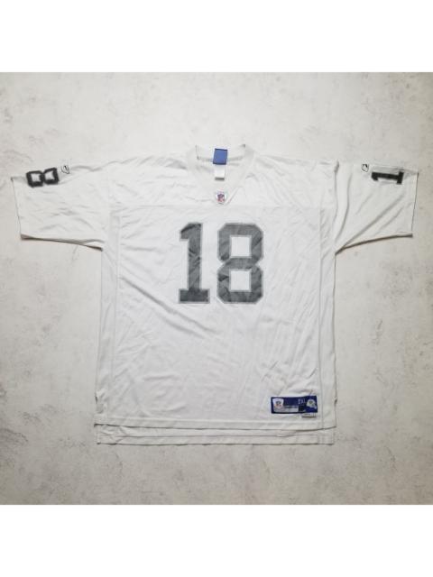 Reebok Randy Moss Oakland Raiders #18 Reebok Sewn Jersey