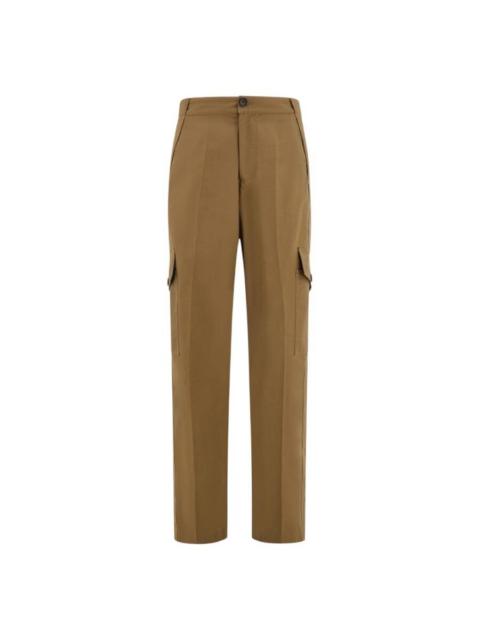 FERRAGAMO Ferragamo Cotton Canvas Cargo Pants