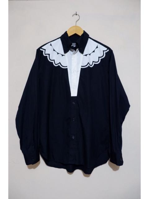 Yohji Yamamoto Pour Homme Wings Patch Button Shirt