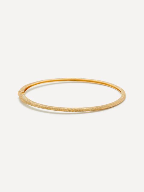 Yvonne Léon 9ct Gold Jonc Diamond Bangle Bracelet