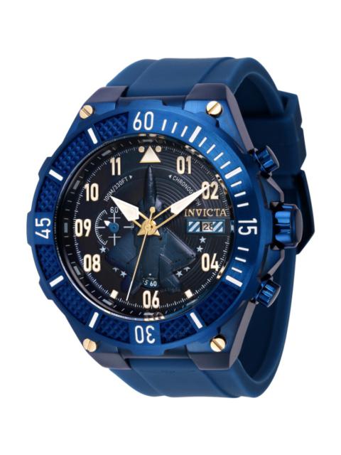 Invicta - Invicta Aviator Chronograph Date Quartz Blue Dial Men's Watch 39893