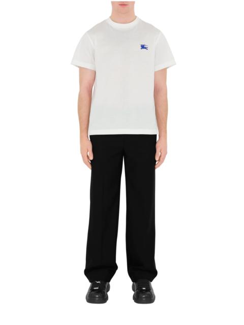 Burberry burberry Cotton T-shirt in Salt White at Nordstrom