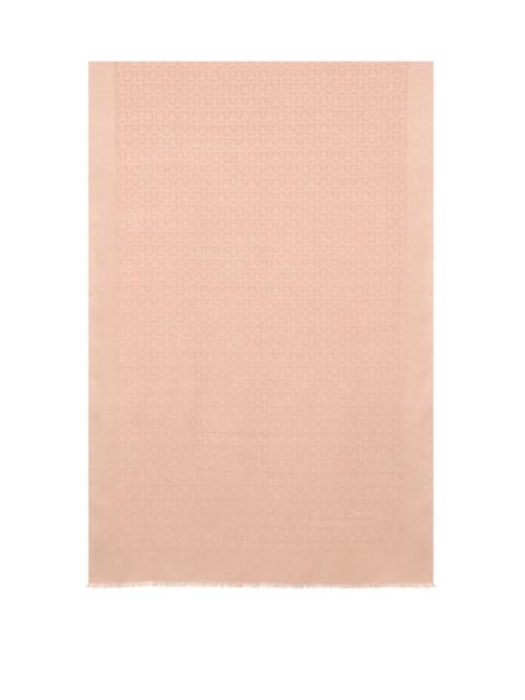 FERRAGAMO Ferragamo Women Gancini Silk And Wool Stole