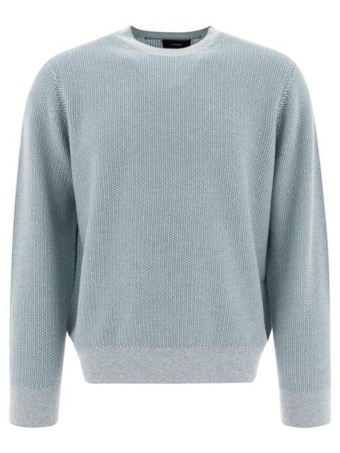 Vince Vince Geo-Jacquard Sweater Light Blue
