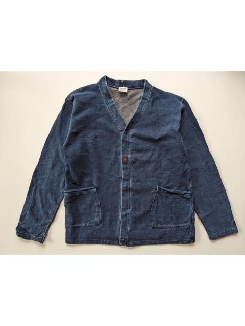 Other Designers Global Work × Indigo - Vintage Global Work indigo cardigan