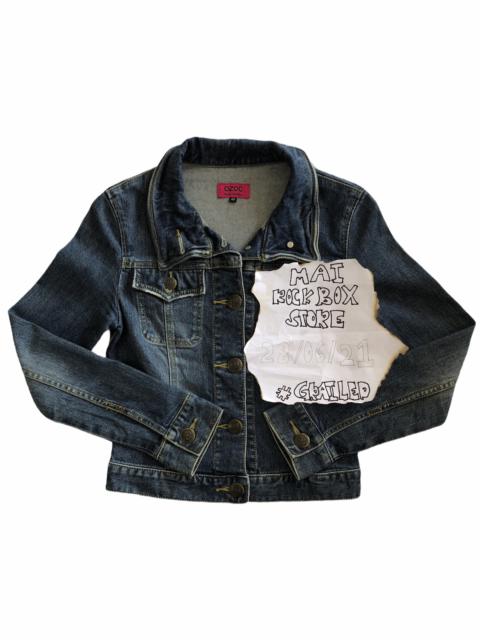 Other Designers Vintage - Vintage Y2K Denim Trucker Jacket Women by OZOC