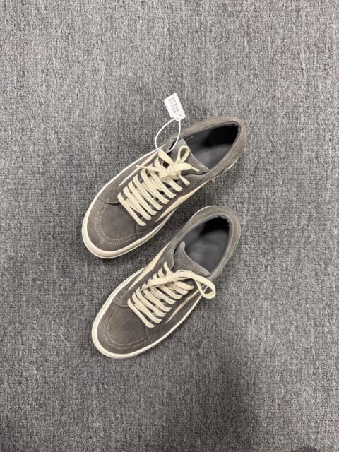 Rick Owens Rick Owens AW26 Grey Suede Sneakers