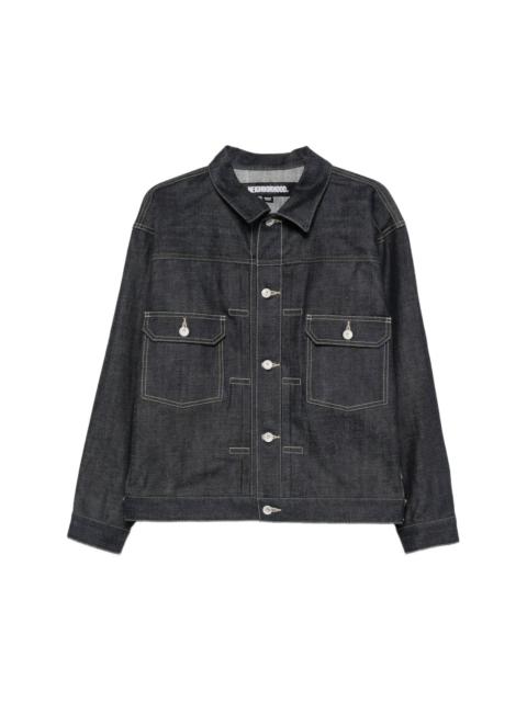 NEIGHBORHOOD BUTTON-FASTENING DENIM JACKET