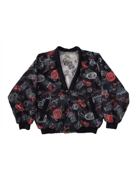 Other Designers Print All Over Me - Rare Heaven Bound Full Printed Reversible Jacket Cardigan