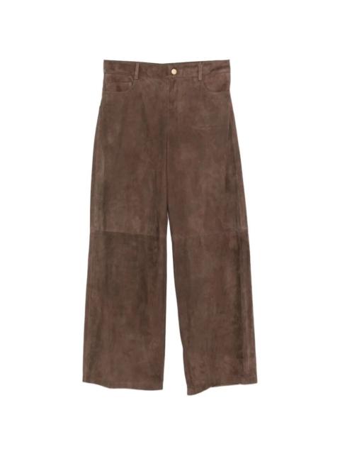 Max Mara Max Mara Women `Maxmara S` Leather Pants