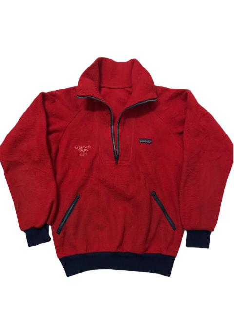Patagonia Vintage Patagonia Wilderness Tours Staff Half-Zip Fleece