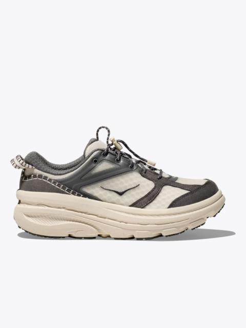 HOKA Bondi B3LS Shoes in Alabaster/Astroid