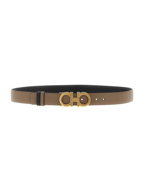FERRAGAMO 'gancini' Reversible Belt