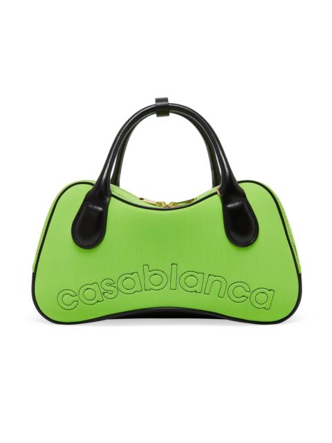 CASABLANCA Green Bowling Mini Bag