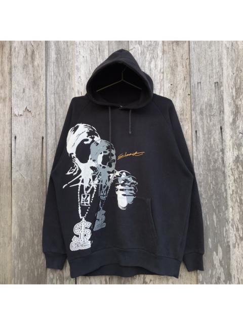 Other Designers Vintage - Vintage Night Rider Element Rappers Graphic Hoodie Big Print