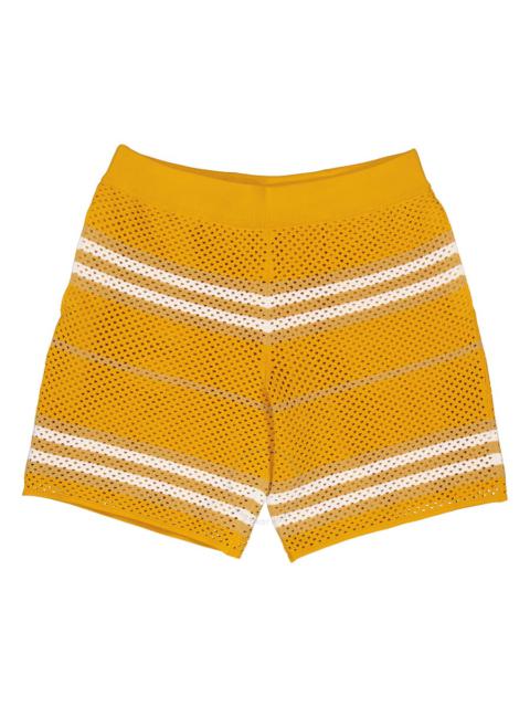 Burberry Burberry Marigold Morriss Icon Stripe Pointelle Knit Shorts