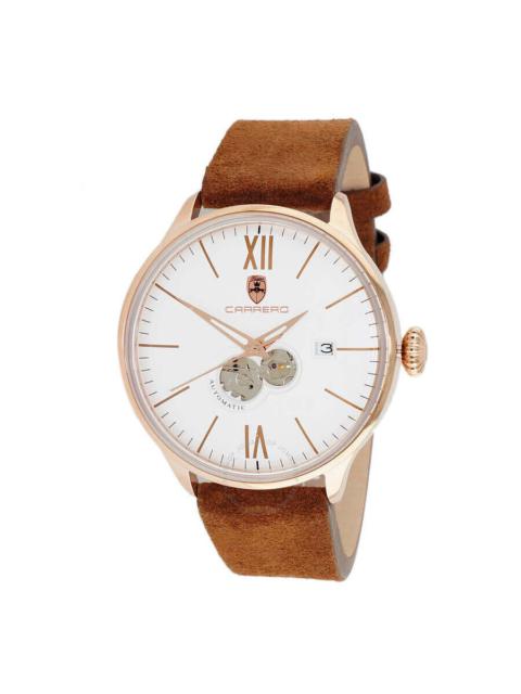 Other Designers Torino Carrero Aerodrome Automatic White Dial Men's Watch C1R1780-WTJ