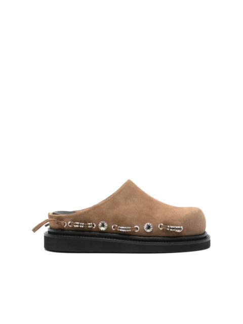 suede slippers