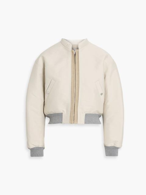 Theory Twill bomber jacket