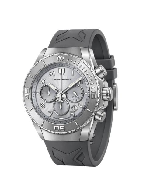 Other Designers Technomarine Manta Ocean Chronograph Quartz Silver Dial Men's Watch TM-225001