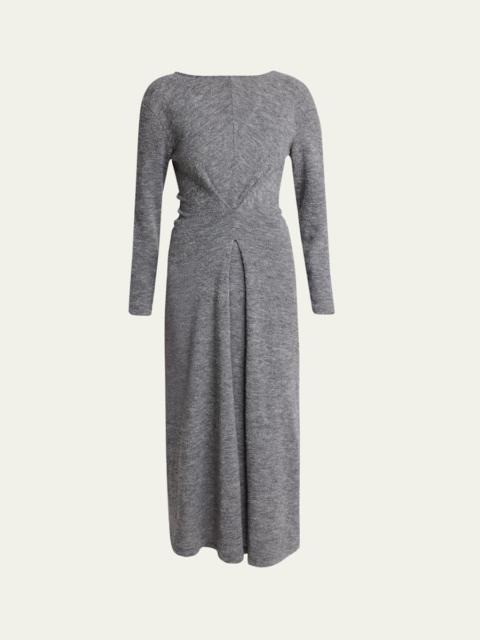 Proenza Schouler Sai Wool Jersey Long-Sleeve Dress