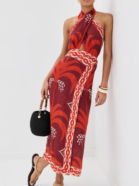 Johanna Ortiz Buen Viento Ankle Dress