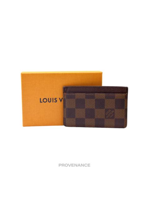 Louis Vuitton Louis Vuitton Card Holder Wallet - Damier Ebene