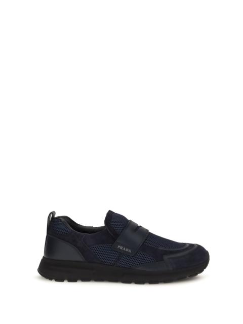 Prada Prada Men Sport Mesh Loafers