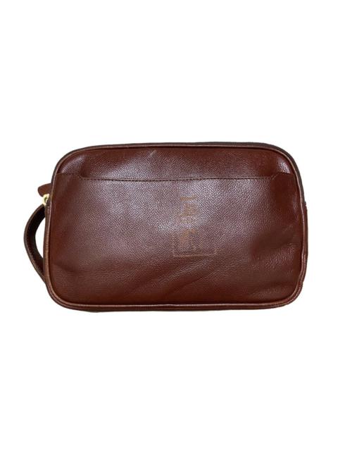 Vintage Yves Saint Laurent Leather Clutch Bag