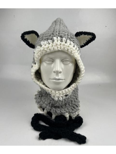 Other Designers Japanese Brand - custom made rare design balaclava with ear tc33