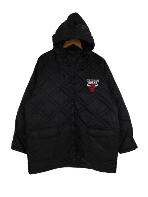 Other Designers Vintage - Vintage Chicago Bulls Puffer Jacket Big Logo Winter