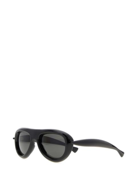 Bottega Veneta Bottega Veneta Women Black Acetate Sardine Sunglasses